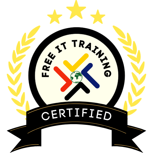 Learn IT Free Training Certified badge